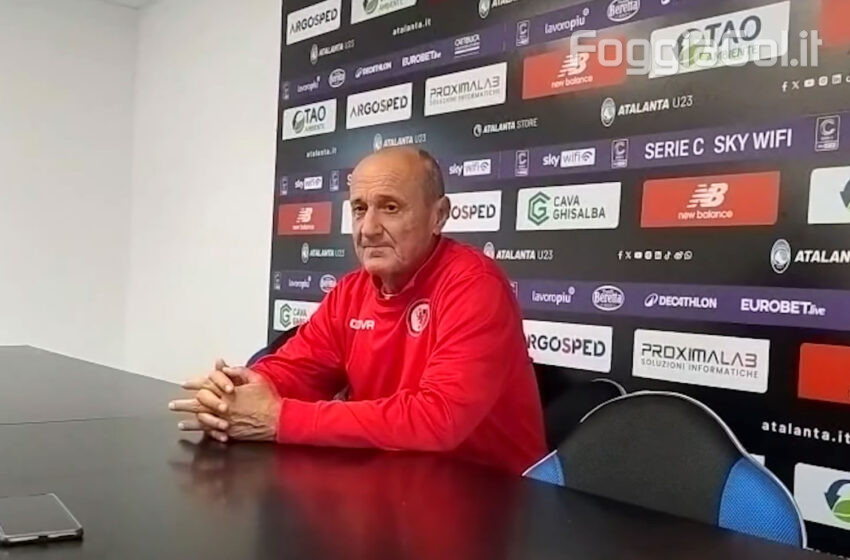  Rossi: “Foggia coraggioso nonostante le difficoltà. Orgoglioso dei miei ragazzi”
