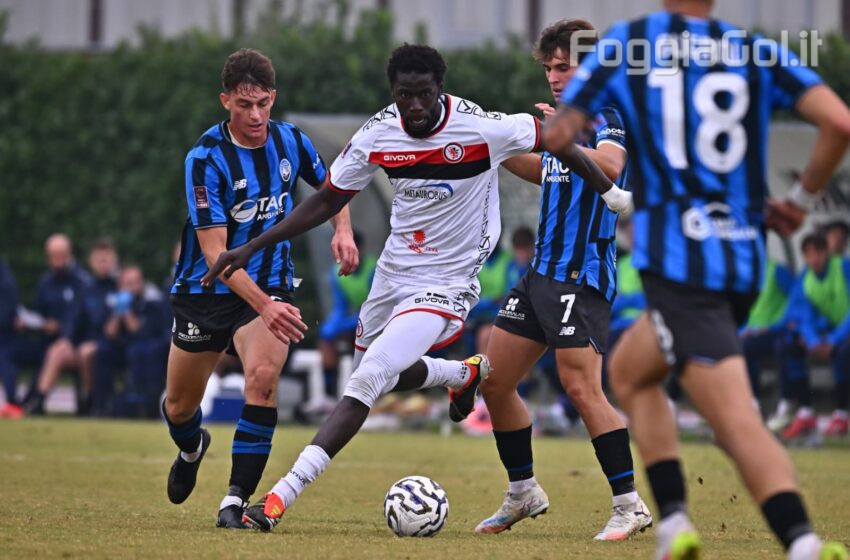  Il Foggia strappa un buon pareggio a Bergamo