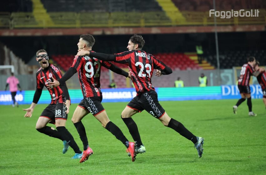  Foggia-Cosenza 2-1. Una vittoria fatta di cuore e determinazione