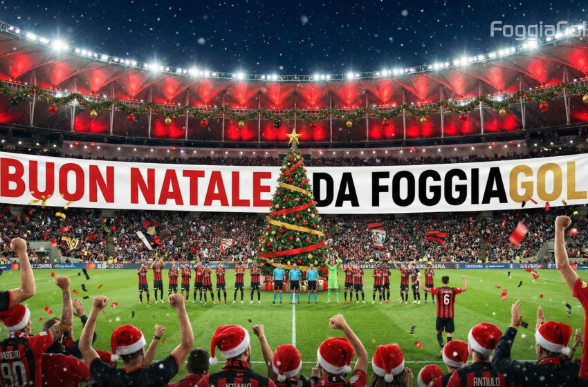  Buon Natale e Felici Feste da FoggiaGol.it