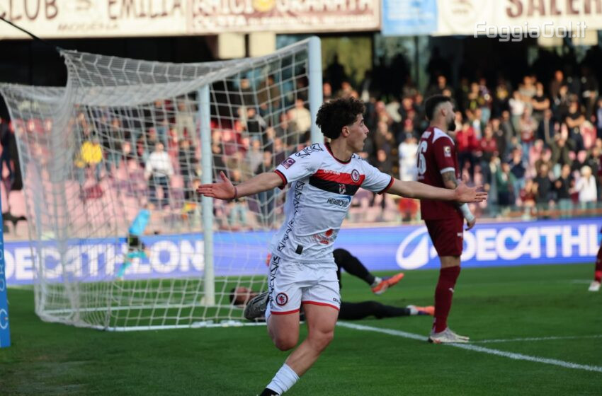  Salernitana-Foggia 2-1: decide Capomaggio, rossoneri penalizzati dagli episodi