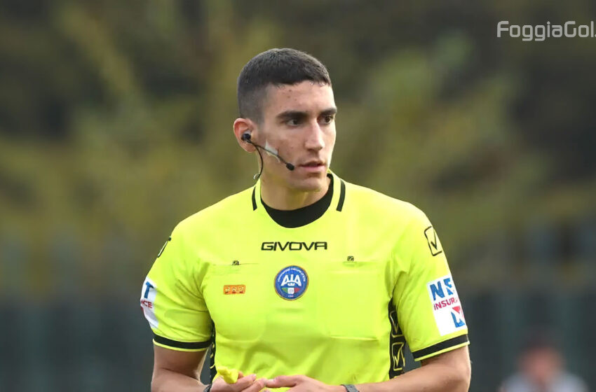  Foggia-Catania affidata a Lucio Felice Angelillo
