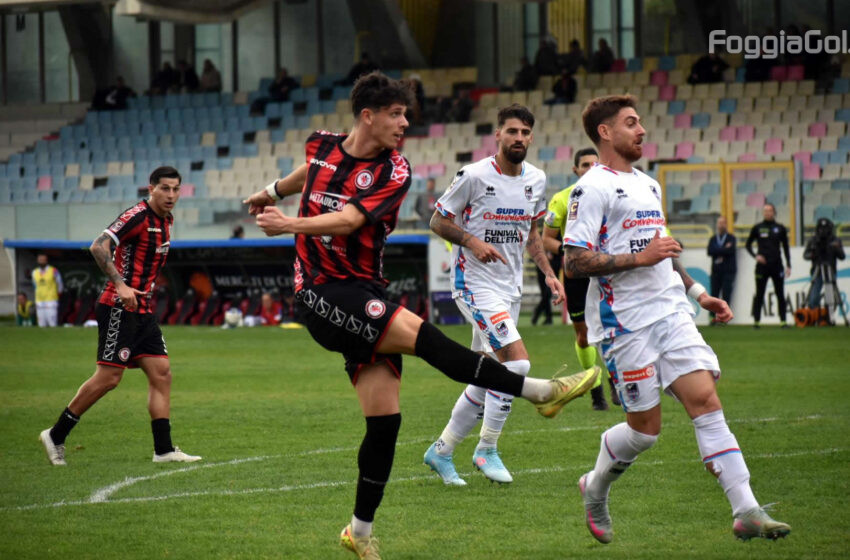  Foggia-Catania 1-1: cuore rossonero, pari di carattere allo Zaccheria