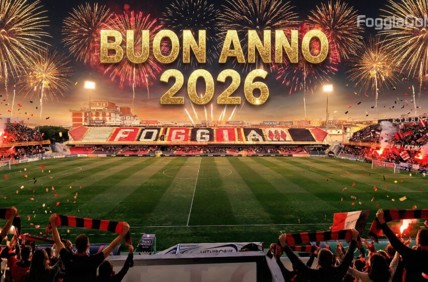  Buon Anno da FoggiaGol.it!