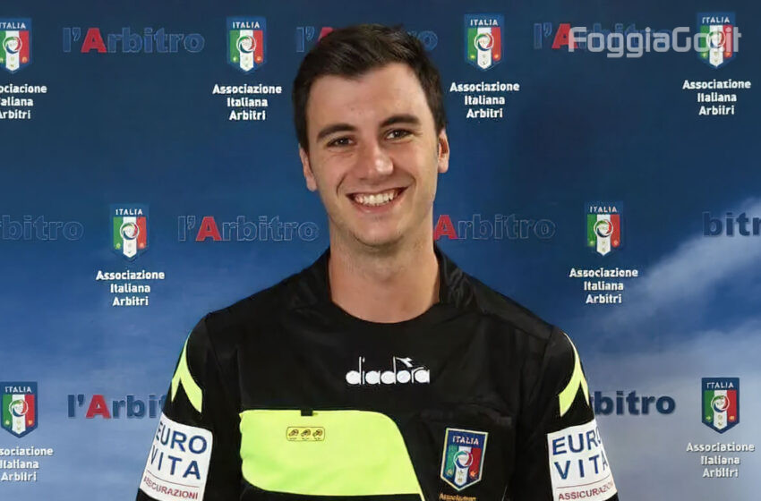  Crotone-Foggia affidata a Francesco Burlando