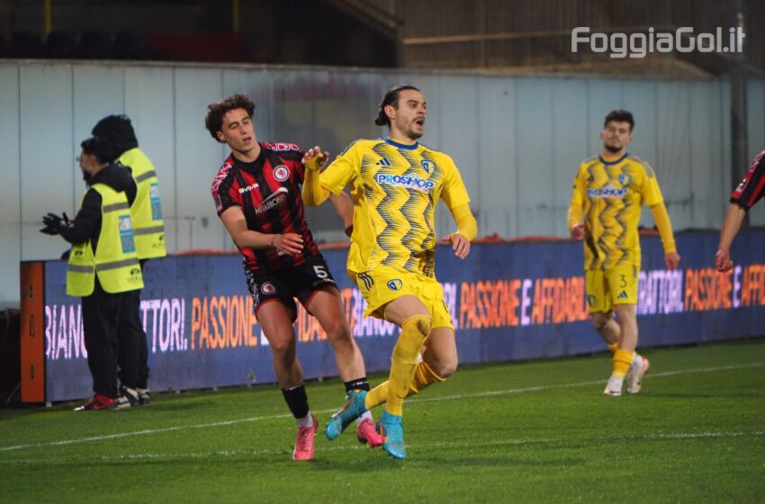  Foggia-Cerignola 1-3. Al Cerignola il derby di Capitanata