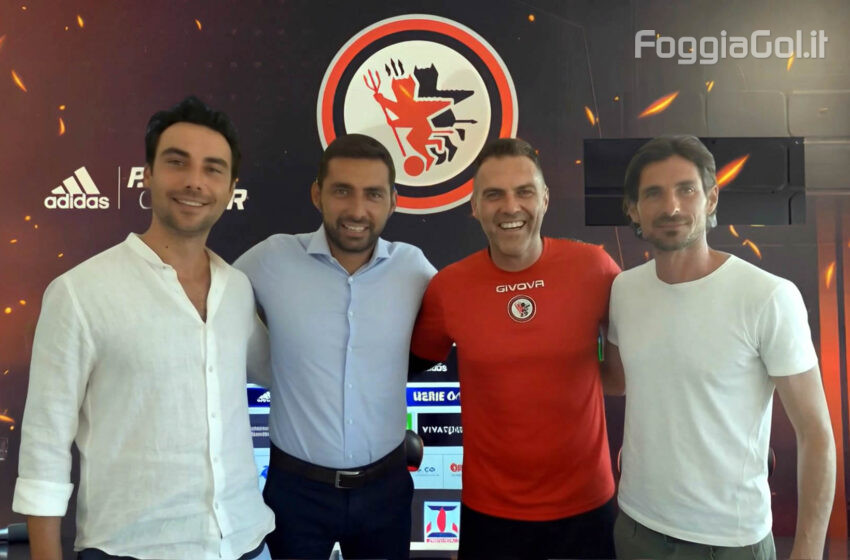  Il nuovo Staff Tecnico del Foggia