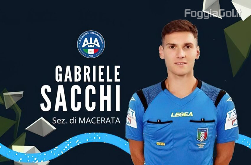  Foggia-Siracusa affidata a Gabriele Sacchi