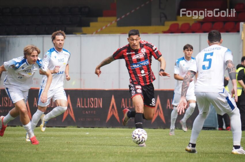  Foggia – Siracusa 1 – 1. Il Foggia spreca un’occasione colossale.