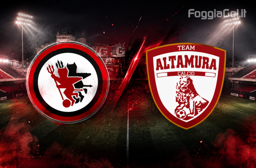 Foggia-Altamura, la probabile formazione dei rossoneri
