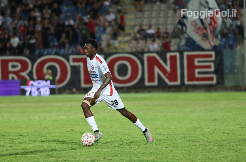  Crotone-Foggia 0-1. Buona la prima di campionato per mister Auteri