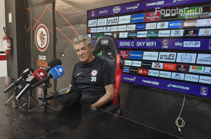  Conferenza pre Foggia-Salernitana, Auteri: “Dobbiamo essere una squadra forte, giocheremo una grande gara. L’avversario dovrà sudare”