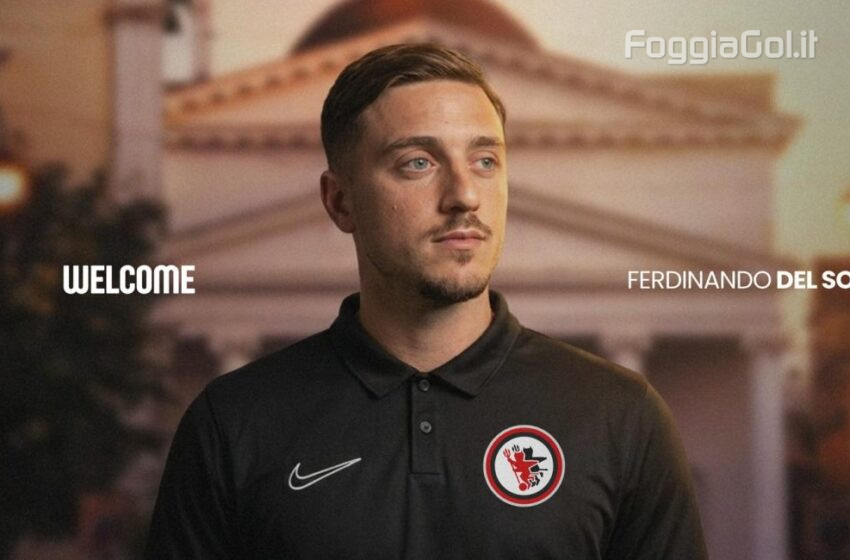  Ufficiale: Ferdinando Del Sole al Foggia