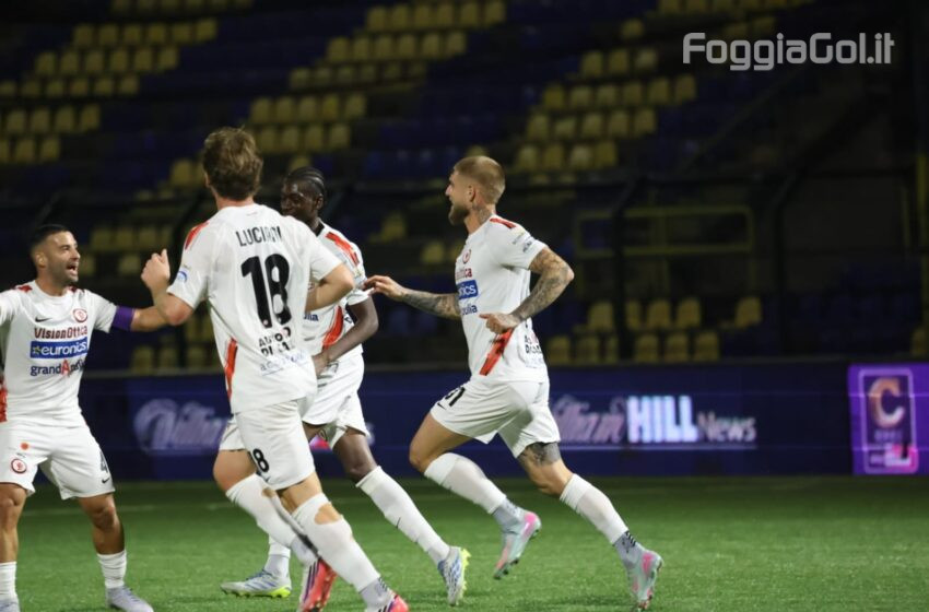  Giugliano-Foggia 3-1. I rossoneri in confusione totale