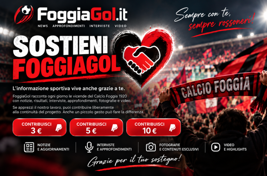  Sostieni FoggiaGol